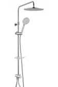 Eca Dalia Plus Teleskobik Kolonlu Banyo Tepe Duş Seti Yuvarlak Takım 102158040 - 1