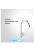 Eca Niobe Mafsallı Eviye Bataryası Armatürü 102118124 - 3