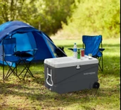 IcePeak CoolCraft 80 Tekerlekli Buzluk 75.2 Litre Antrasit thumbnail 1