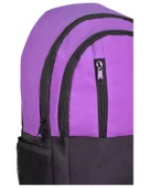 Yuga Dört Gözlü Sırt Çantası Mor thumbnail 3