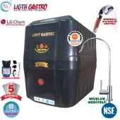 LİGHT GASTRO SİYAH POMPALI 8 LİTRE 5 FİLTRE 10 AŞAMA SU ARITMA CİHAZI thumbnail 1