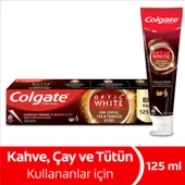Colgate Optic White Kahve & Çay & Tütün Kullananlar İçin Diş Macunu 125 Ml 3 Adet - 1