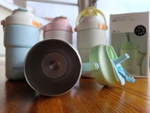 Shotay Askılı Mug Çelik Bardak 450Ml Pastel Pembe - 8
