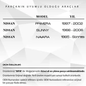 Nissan Primera, Sunny, Navara için Debriyaj Pedal Lastigi - 2