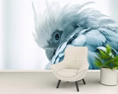 Mavi Papağan Temalı Duvar Kağıdı thumbnail 5