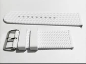 Fado 20  mm Akıllı Pimli  silikon  Baskılı Desenli Beyaz Saat Kordonu Kayışı(76) thumbnail 3