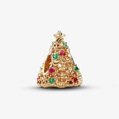 Pandora Parıltılı Noel Ağacı Süsü Charm 769226C01 - 1