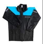 Forte Gt 1134 Motosiklet PVC Yağmurluk Cepli Alt Üst Takım S Beden Turkuaz thumbnail 1