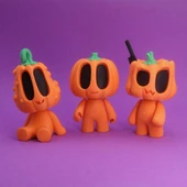 Sevimli Bebek Balkabağı Figürü 1 Adet Aksesuar Dahil thumbnail 4