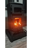flamestove  Majör Tek Camlı Kuzineli Döküm Soba - 1