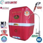 LİGHT GASTRO KIRMIZI BEYAZ POMPALI 8 LİTRE 5 FİLTRE 10 AŞAMA SU ARITMA CİHAZI - 1