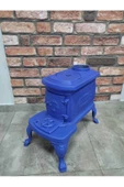 flamestove  FLAME STOVE FS-059M NOSTALJİ SOBA MAVİ  RENKLİ KOMPLE PİK DÖKÜM - 1