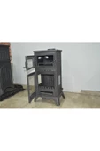 flamestove  Lüx 3 Camlı Kuzineli Döküm Soba - 4