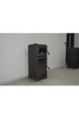 flamestove  LODI GURME YK TEK CAMLI KUZİNELİ YANDAN DÖKÜM KAPAKLI - 2