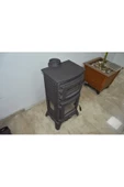 flamestove  Lüx 3 Camlı Kuzineli Döküm Soba - 6
