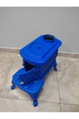 flamestove  FLAME STOVE FS-059M NOSTALJİ SOBA MAVİ  RENKLİ KOMPLE PİK DÖKÜM - 3