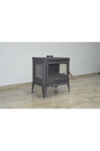 flamestove  Retro Lüx-yk 3 Camlı Yan Kapaklı Şömine Döküm Soba - 3
