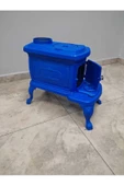 flamestove  FLAME STOVE FS-059M NOSTALJİ SOBA MAVİ  RENKLİ KOMPLE PİK DÖKÜM - 4