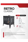 flamestove  Retro Clasic Döküm Soba Fs041 - 8