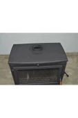 flamestove  Retro Lüx-yk 3 Camlı Yan Kapaklı Şömine Döküm Soba - 6