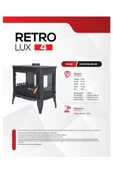 flamestove  Retro 4 Lüxdöküm Soba Fs043 - 8