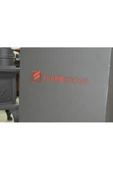 flamestove  Volkano 4 Camlı Pelet Yakıtlı Şömine - 6