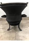 flamestove  Kademeli Yuvarlak Döküm Mangal Fs402 - 6