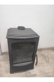 flamestove  Lodi Tek Camlı Çelik Soba - 1