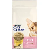Cat Chow Kitten Tavuklu Yavru Kedi Maması 15 Kg. - 1