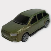 Çek Bırak Arabalar 10 Cm - Yeşil Hatchback thumbnail 1