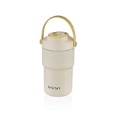 Shotay Askılı Mug Çelik Bardak 450Ml Krem - 1