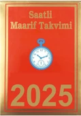 Saatli Maarif Takvimi 2025 Büyük Boy (11,5 X 16 Cm) Kartonlu - 1