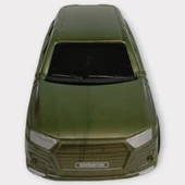 Çek Bırak Arabalar 10 Cm - Yeşil Hatchback thumbnail 4