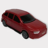 Çek Bırak Arabalar 10 Cm - Kırmızı Hatchback - 1