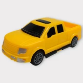 Çek Bırak Arabalar 10 Cm - Sarı Pick-Up thumbnail 1