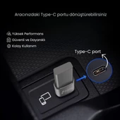 CCA01 Type-C To USB 3.1 Dönüştürücü Metal Adaptör Mini OTG (Priente Türkiye Garantili) - 4