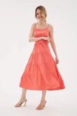 FASHION FRIENDS KADIN İP ASKILI ELBİSE 23Y-ELB0321K1 - 6