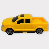 Çek Bırak Arabalar 10 Cm - Sarı Pick-Up thumbnail 2