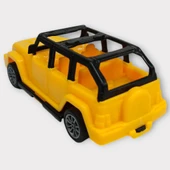 Çek Bırak Arabalar 10 Cm - Sarı Jeep - 3