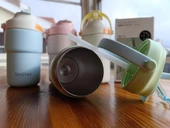 Shotay Askılı Mug Çelik Bardak 450Ml Pastel Mavi - 7