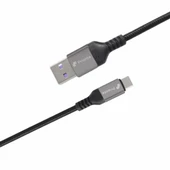 PD40CA 40W Örgülü Type-C To USB-A Hızlı Data/Şarj Kablosu 1.5 Metre (Priente Türkiye Garantili) - 2