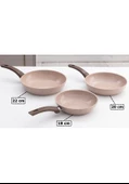 Gülsan Safran Granit 3lü Tava Set 18-20-22 Cm - 2