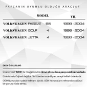 VW  Passat,Golf ,Jetta için Sol Ön Cam Açma Düğme Çerçevesi - GRİ - 2