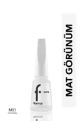 Oje - Matte Nail Enamel M01 White Board 8690604189625 thumbnail 1