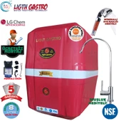 LİGHT GASTRO KIRMIZI BEYAZ POMPALI MONTAJ DAHİL 8 LİTRE 5 FİLTRE 10 AŞAMA SU ARITMA CİHAZI thumbnail 1