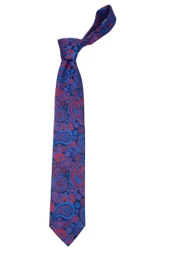 Erkek Şal Desenli Kravat - 3