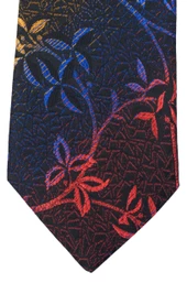Erkek Çiçek Desenli Kravat - 7