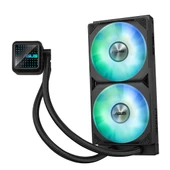 ASUS PRIME LC 240 ARGB SIVI SOGUTUCU ÖZEL TASARLANMIS CPU TEMAS ALANI VE KANATÇIKLI KANALLARA SAHIP SONSUZ AYNA LENS SEÇENEKLERI OLAN SU BLOGU, ÖNCEDEN MONTE EDILMIS ARGB FANLAR VE AURA AYDINLATMA - 3