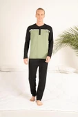 Estiva 23407 Erkek Kışlık Yuvarlak Yaka Penye Pijama Takımı - 8