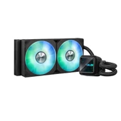 ASUS PRIME LC 240 ARGB SIVI SOGUTUCU ÖZEL TASARLANMIS CPU TEMAS ALANI VE KANATÇIKLI KANALLARA SAHIP SONSUZ AYNA LENS SEÇENEKLERI OLAN SU BLOGU, ÖNCEDEN MONTE EDILMIS ARGB FANLAR VE AURA AYDINLATMA - 4